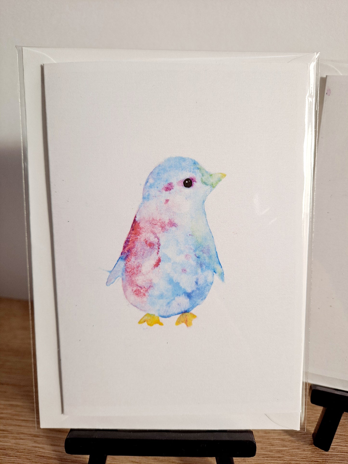 Penguin 2 - Greetings Card by Hannah Hildebrand