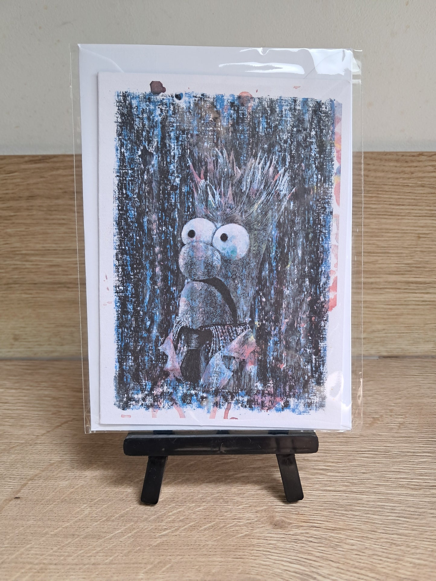 Puppet Scientist - Greetings Card by Hannah Hildebrand