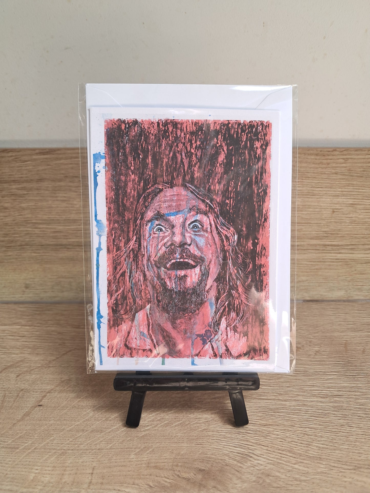 Dude - Greetings Card by Hannah Hildebrand