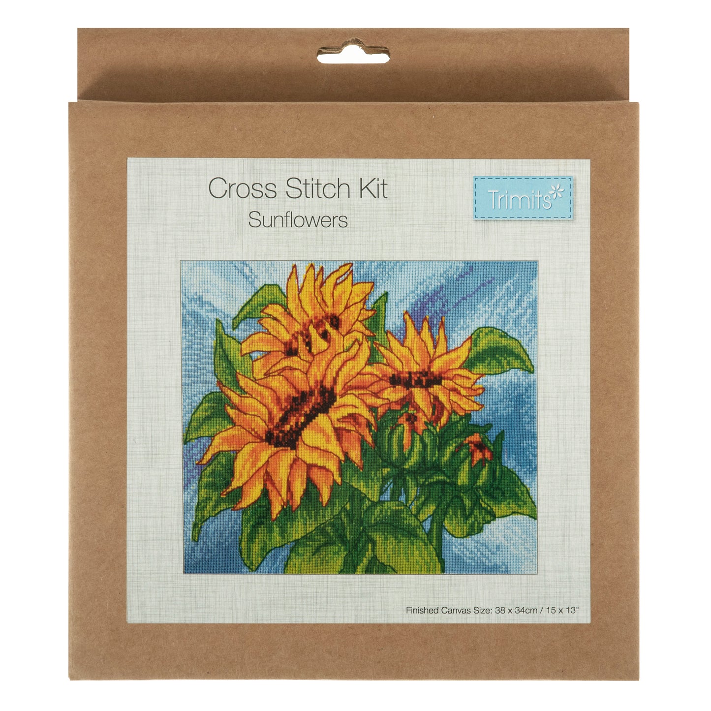 Sunflowers - Trimits Counted Cross Stitch Kit GCS117