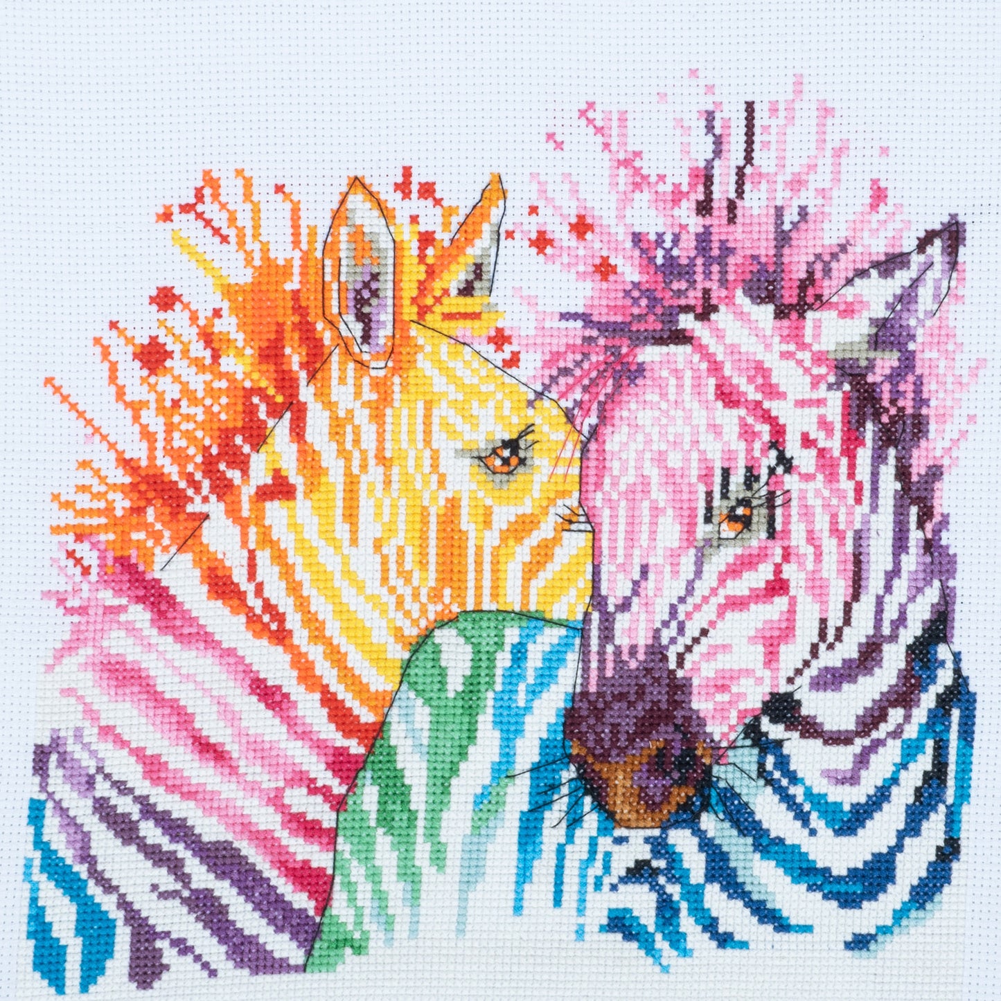 Zebras - Trimits Counted Cross Stitch Kit GCS121