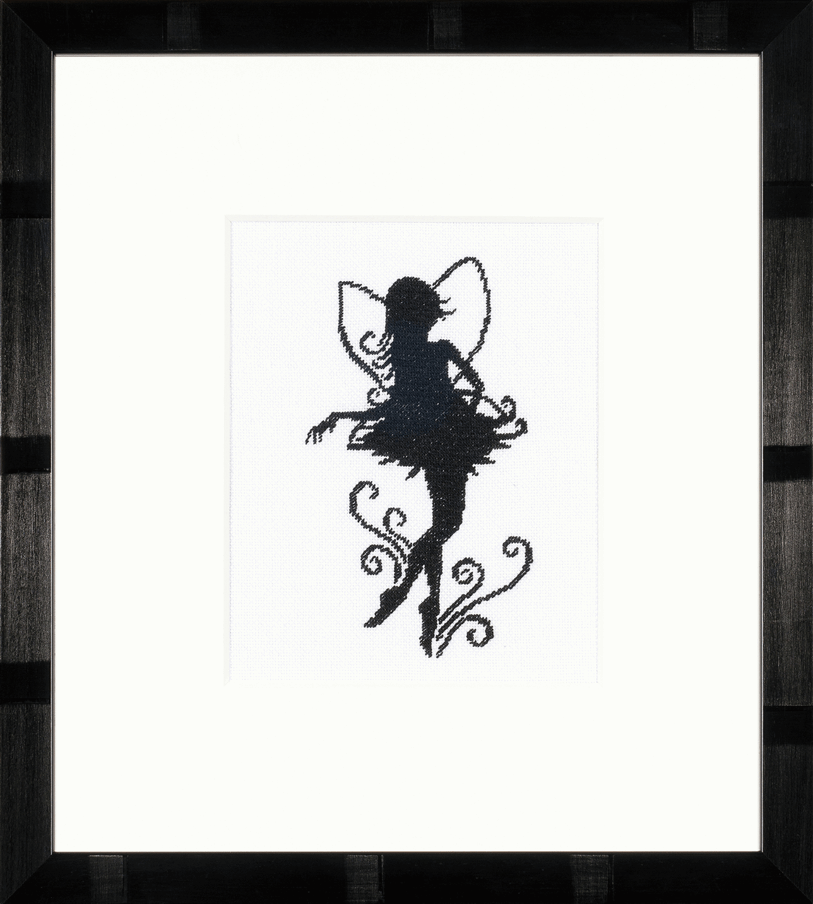 Cute Little Fairy Silhouette (Evenweave) - Lanarte Cross Stitch Kit PN-0008195