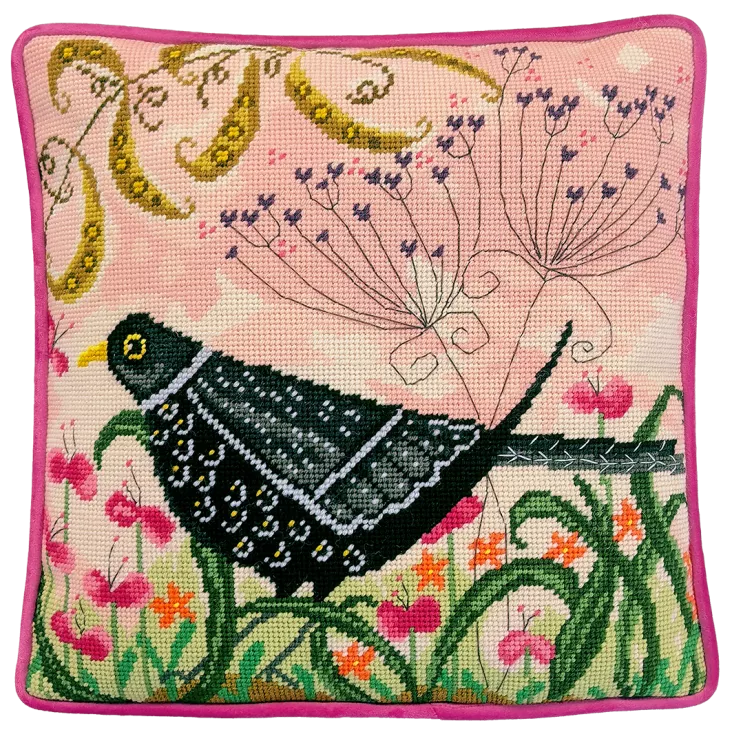 Flights Of Fancy Tapestry - Blackbird - Bothy Threads Kit TLH1