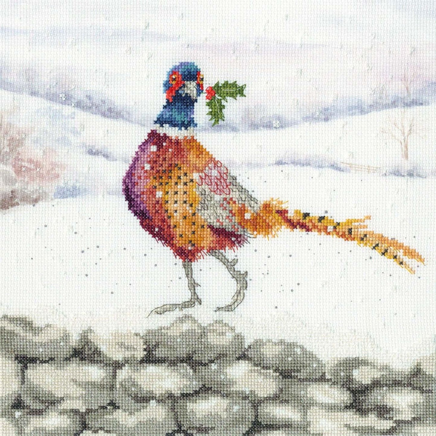 A Festive Flourish - Bothy Threads Cross Stitch Kit XHD135