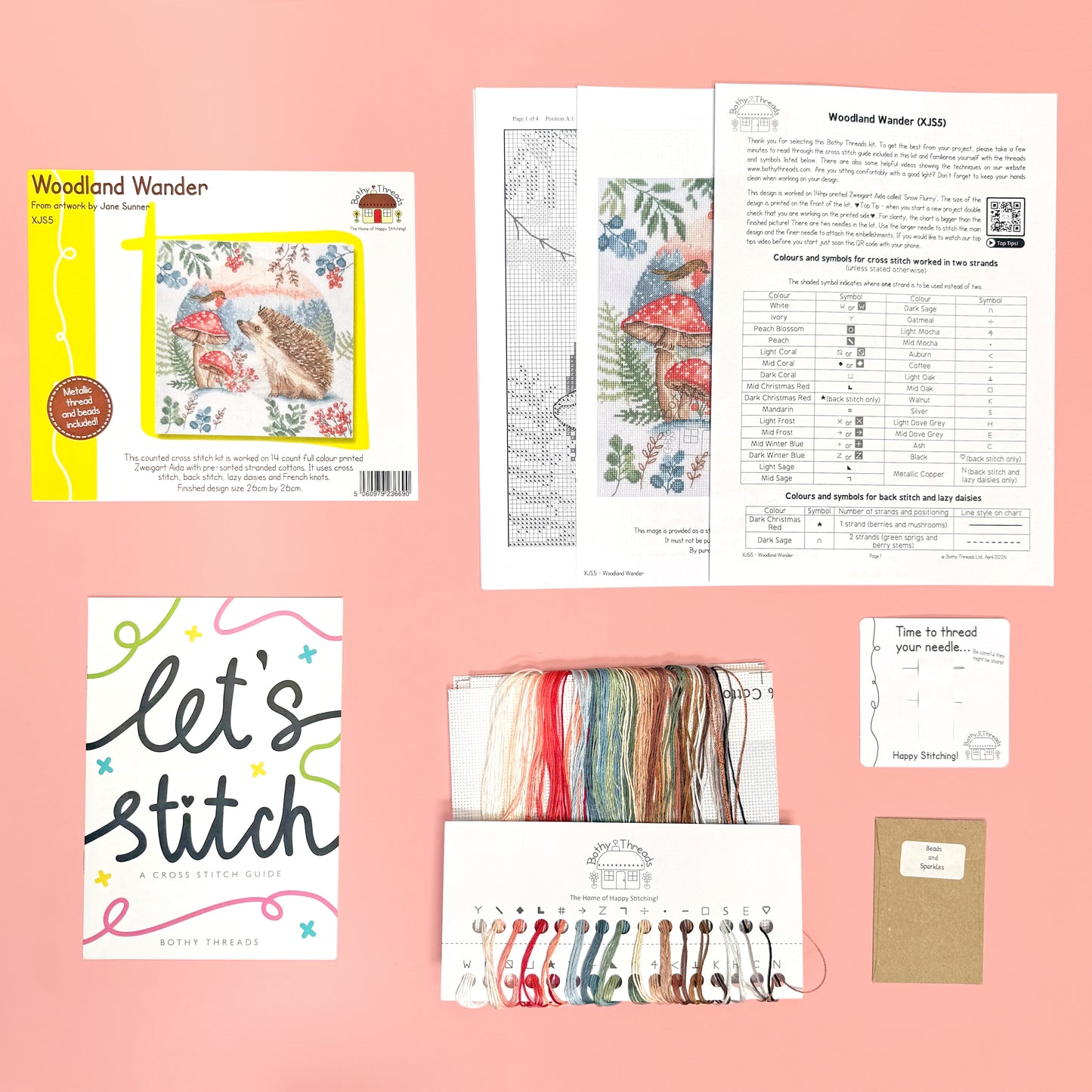 Woodland Wander - Bothy Threads Cross Stitch Kit XJS5