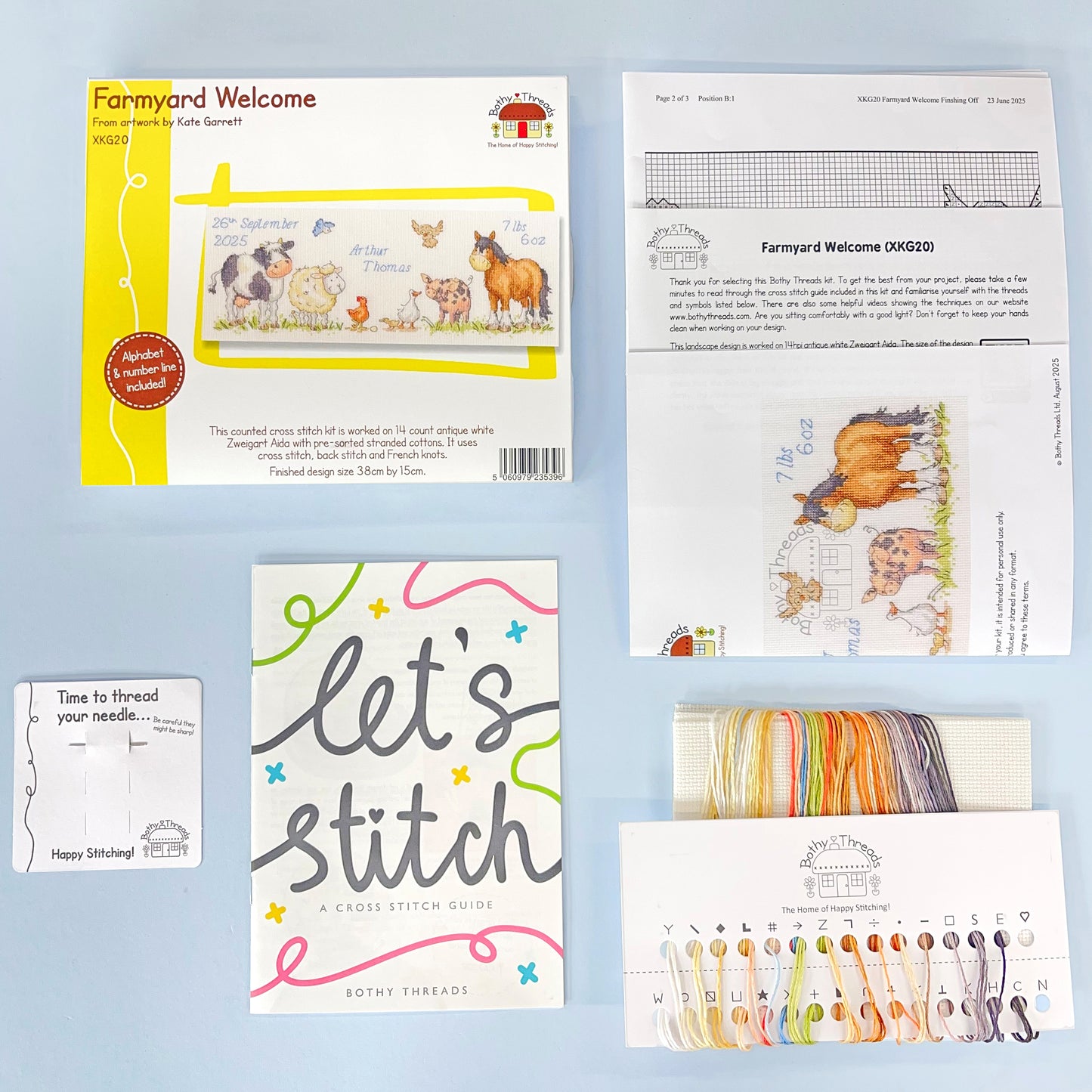 Farmyard Welcome - Bothy Threads Cross Stitch Kit XKG20