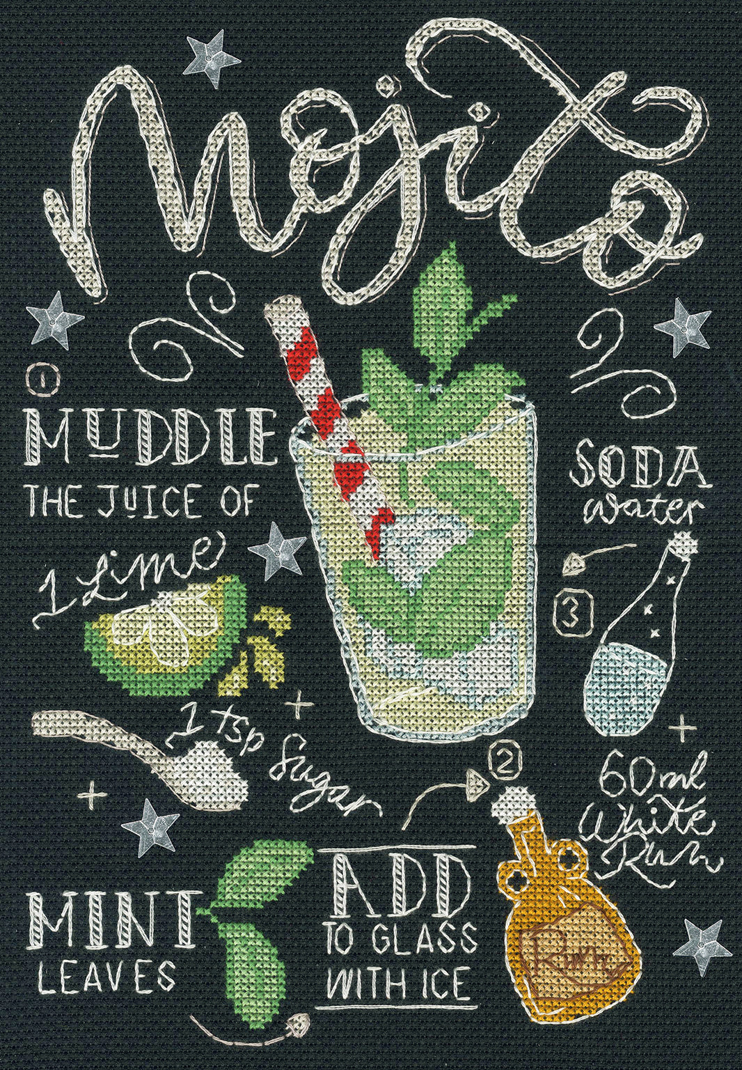 Mojito - Bothy Threads Cross Stitch Kit XLJ3