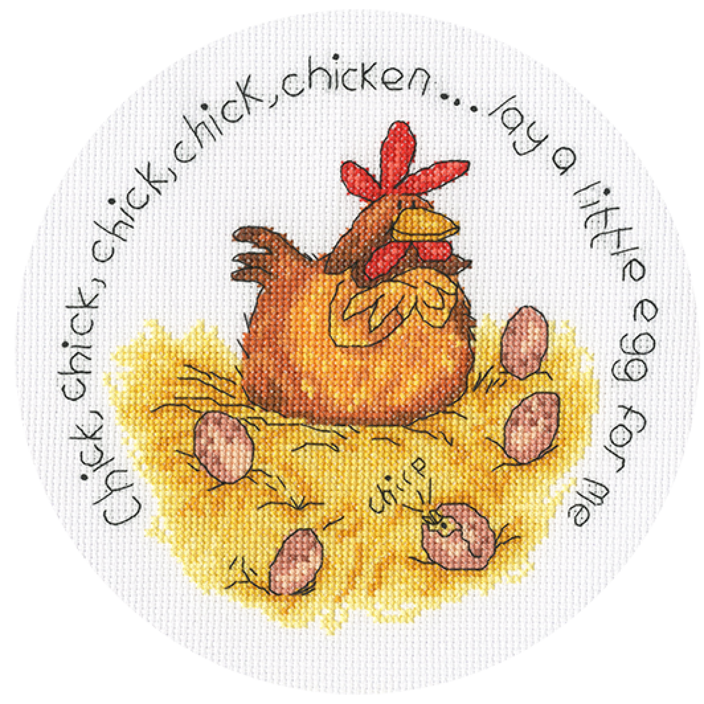 Lay A Little Egg - Bothy Threads Cross Stitch Kit XMS38