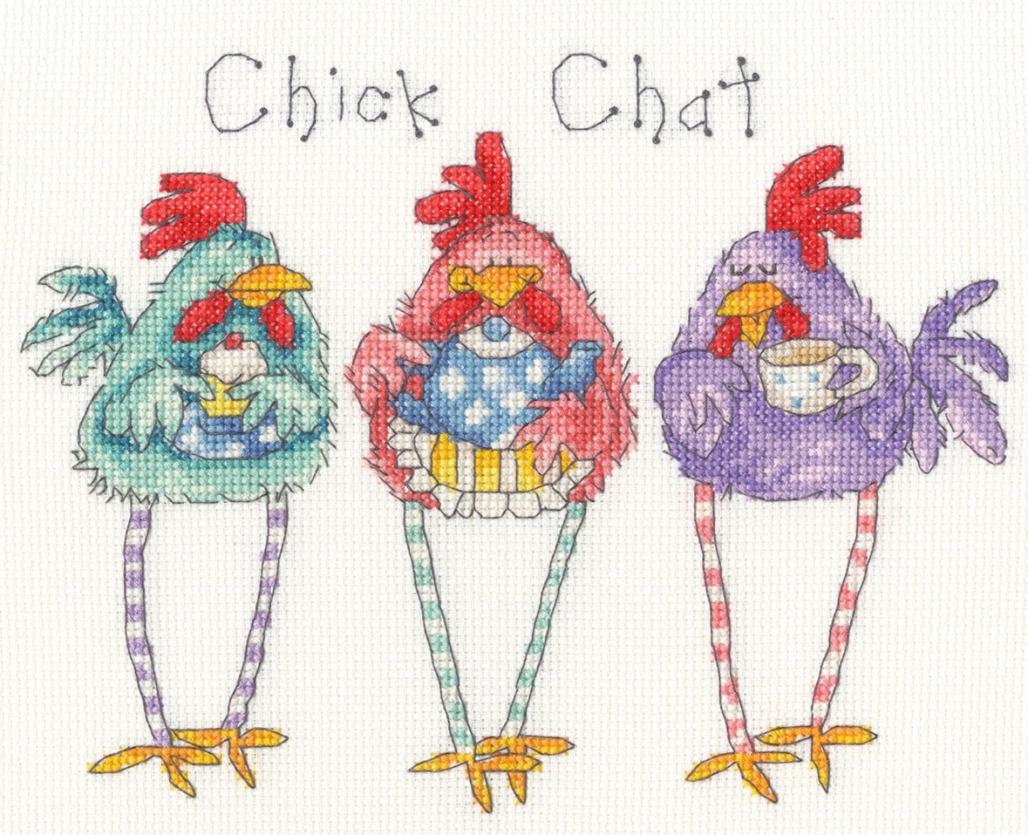 Chick Chat - Bothy Threads Cross Stitch Kit XMS42