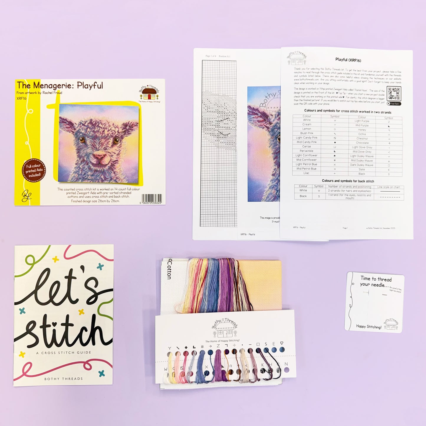 Playful - Bothy Threads Cross Stitch Kit XRF16