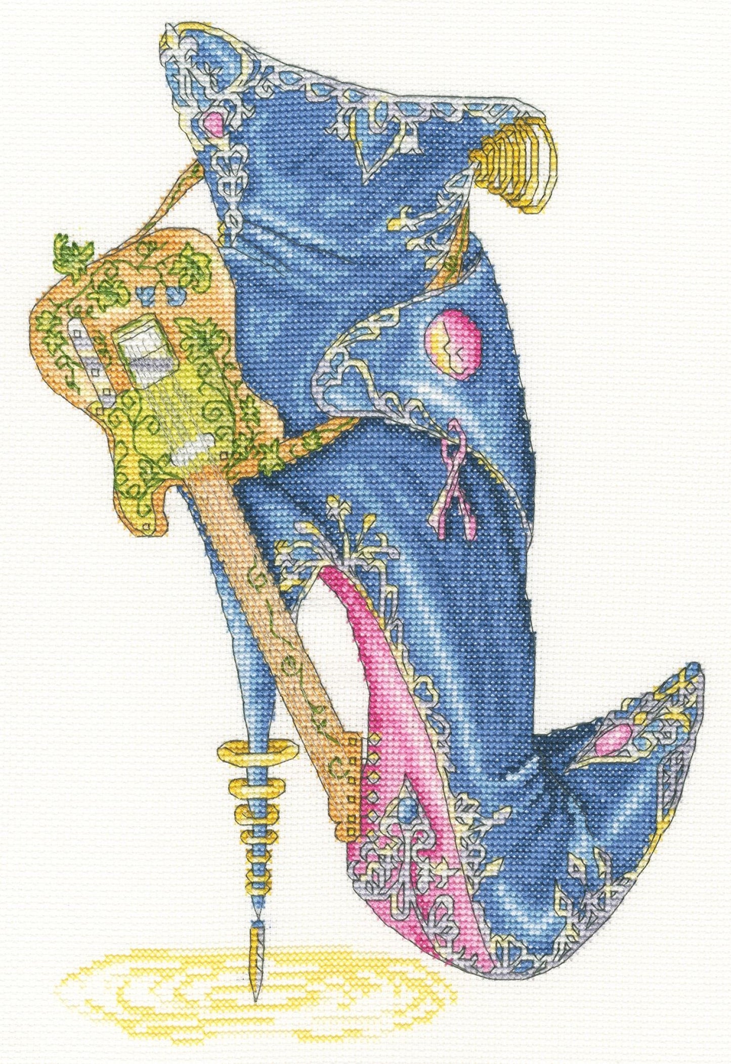 Blues And Sole- Bothy Threads Cross Stitch Kit XSK25