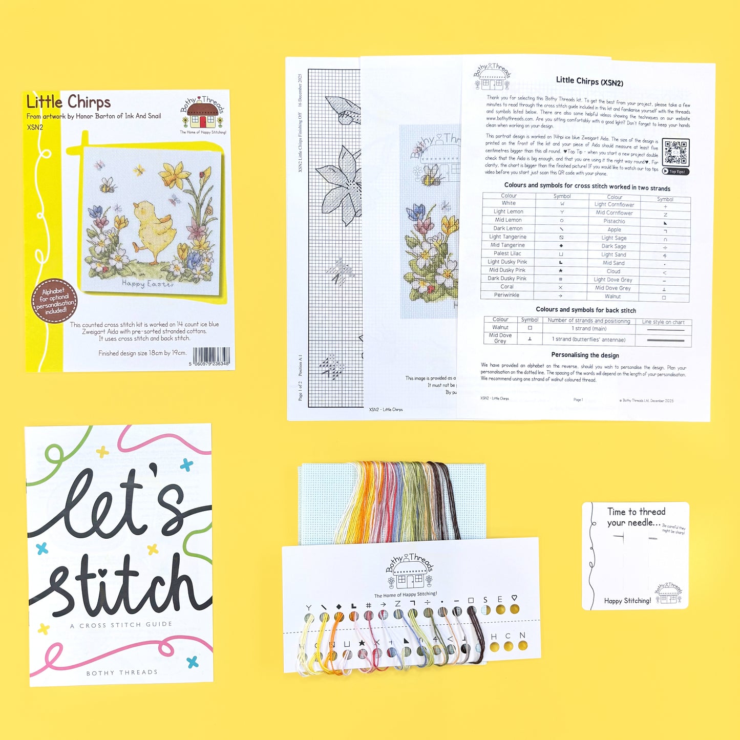 Little Chirps - Bothy Threads Cross Stitch Kit XSN2