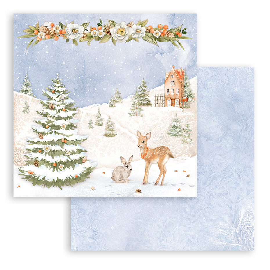 Stamperia Winter Valley 8x8 Inch Paper Pack (SBBS88)