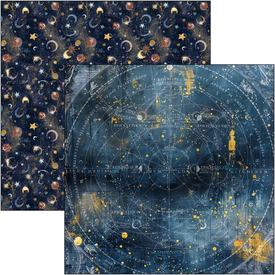 Ciao Bella Celestial 12x12 Inch Paper Pad (12pcs) (CBPM087)