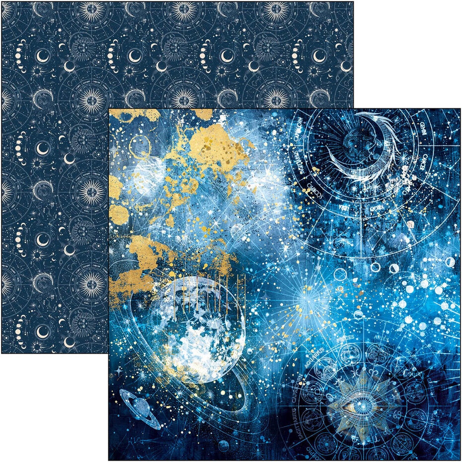 Ciao Bella Celestial 12x12 Inch Paper Pad (12pcs) (CBPM087)