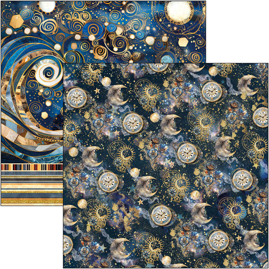 Ciao Bella Celestial 12x12 Inch Patterns Pad (8pcs) (CBT087)