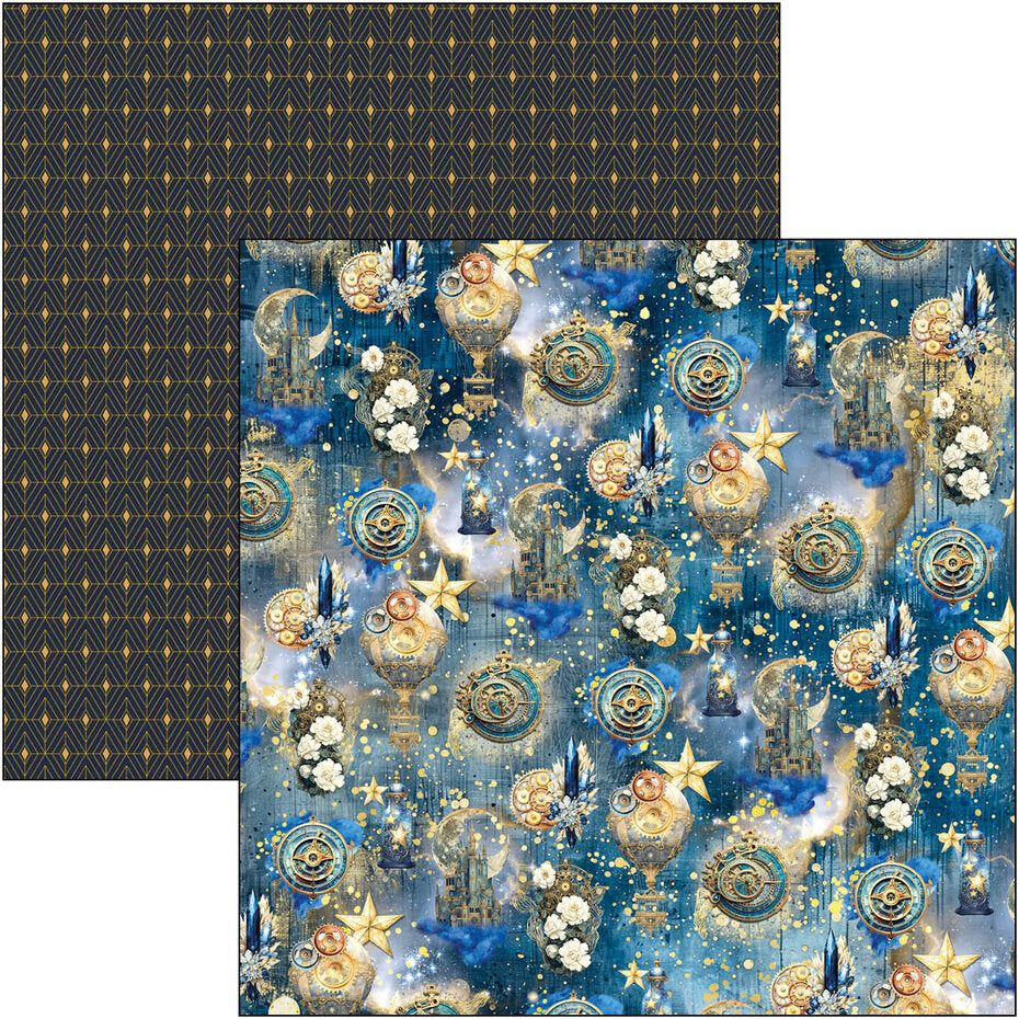 Ciao Bella Celestial 8x8 Inch Paper Pad (12pcs) (CBH087)