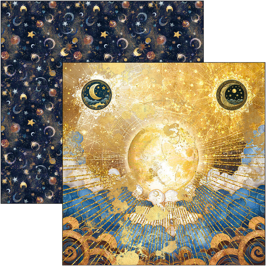Ciao Bella Celestial 8x8 Inch Paper Pad (12pcs) (CBH087)