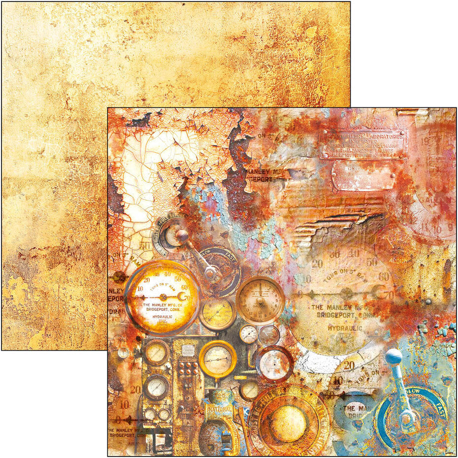 Ciao Bella Coral Reef 12x12 Inch Paper Pad (12pcs) (CBPM078)