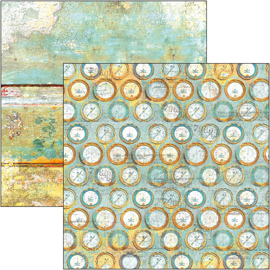 Ciao Bella Coral Reef 12x12 Inch Patterns Pad (8pcs) (CBT078)