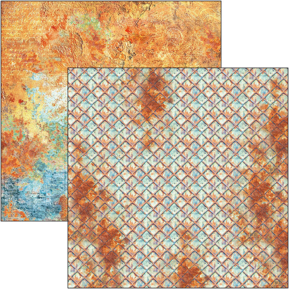 Ciao Bella Coral Reef 12x12 Inch Patterns Pad (8pcs) (CBT078)