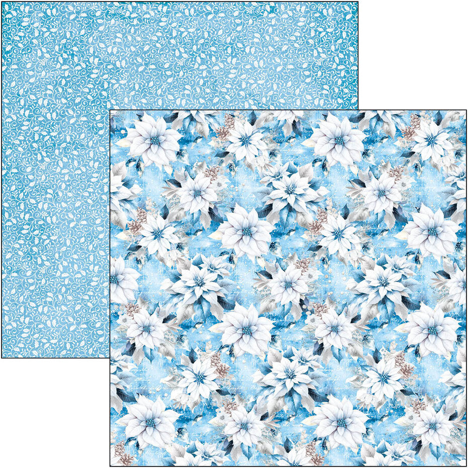 Ciao Bella Elegance of Blue 12x12 Inch Paper Pad (12pcs) (CBPM079)
