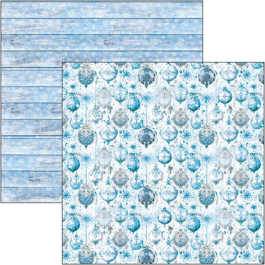 Ciao Bella Elegance of Blue 12x12 Inch Patterns Pad (8pcs) (CBT079)
