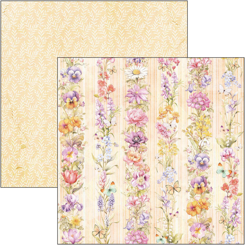 Ciao Bella Flower Shop 8x8 Inch Paper Pad (12pcs) (CBH077)