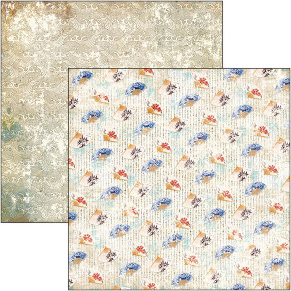 Ciao Bella Land of the Rising Sun 12x12 Inch Patterns Pad (8pcs) (CBT076)
