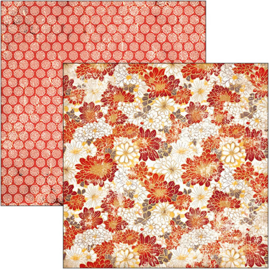 Ciao Bella Land of the Rising Sun 12x12 Inch Patterns Pad (8pcs) (CBT076)