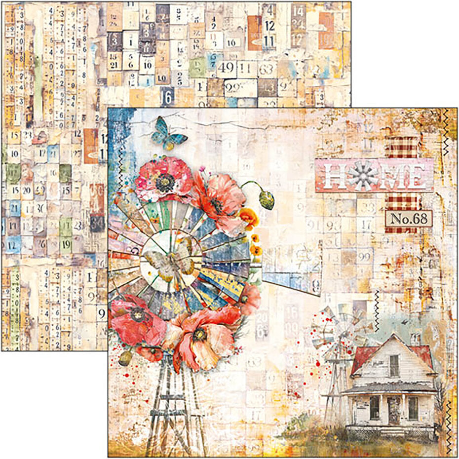 Ciao Bella Majestic Dream 12x12 Inch Paper Pad (12pcs) (CBPM084)