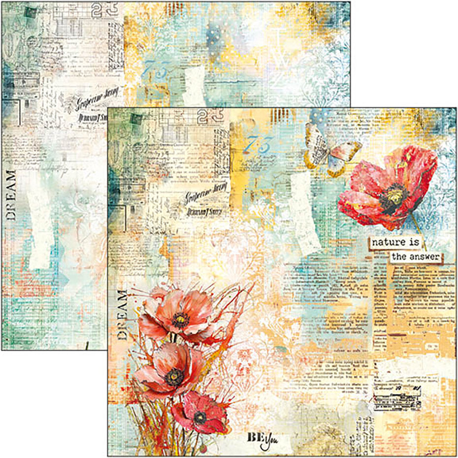 Ciao Bella Majestic Dream 12x12 Inch Paper Pad (12pcs) (CBPM084)