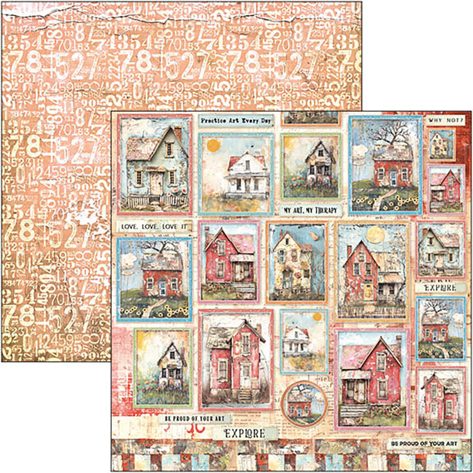 Ciao Bella Majestic Dream 12x12 Inch Patterns Pad (8pcs) (CBT084)