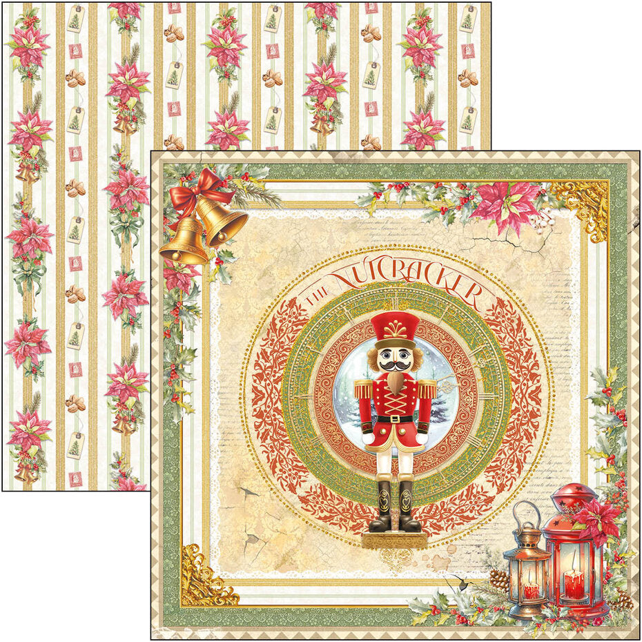 Ciao Bella The Nutcracker 12x12 Inch Paper Pad (12pcs) (CBPM080)