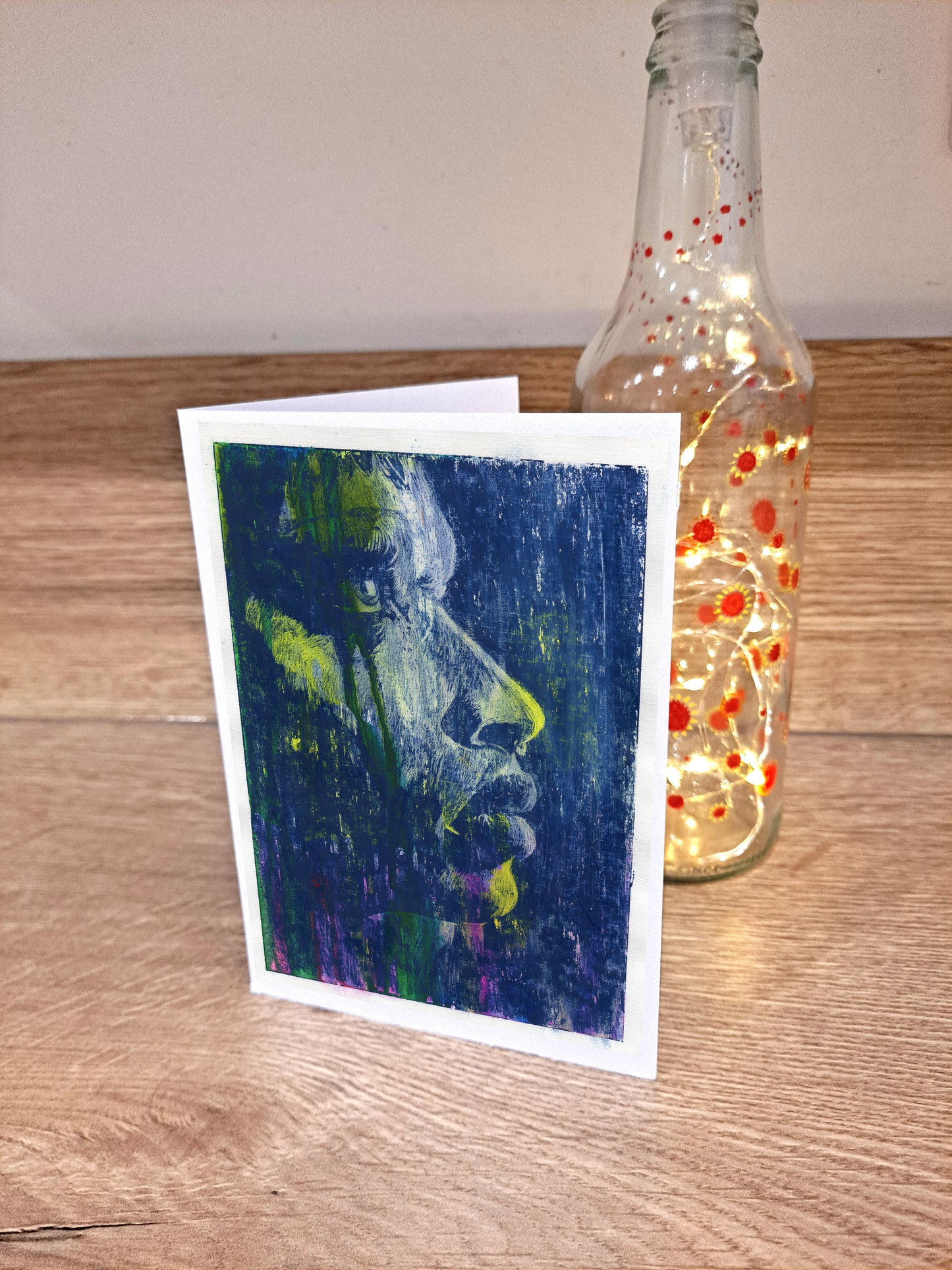 Beauty - Greetings Card by Hannah Hildebrand