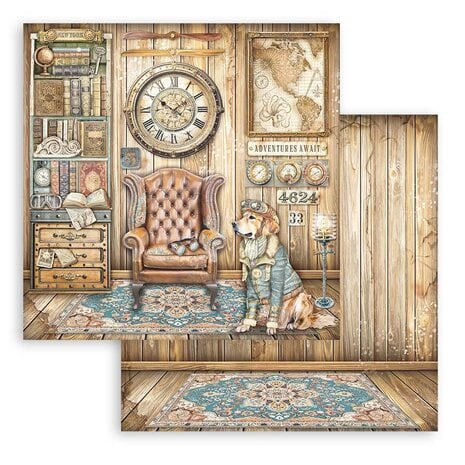 Stamperia Alterego 8x8 Inch Paper Pack (SBBS115)