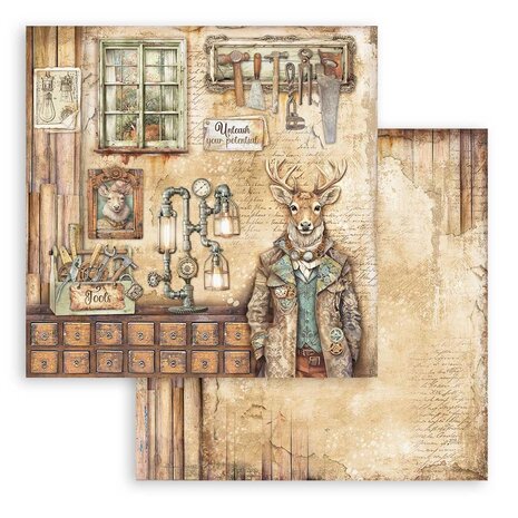 Stamperia Alterego 8x8 Inch Paper Pack (SBBS115)