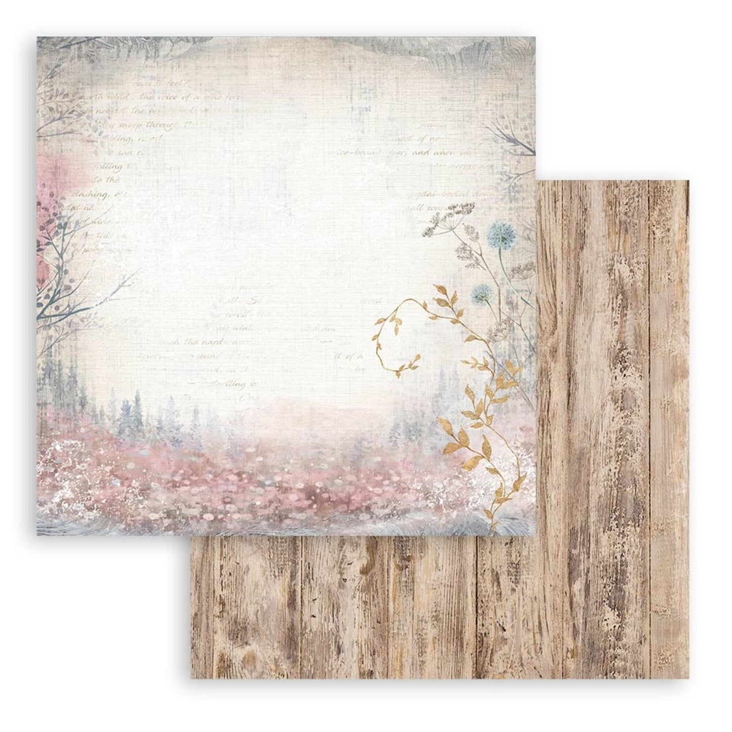 Stamperia Create Happiness Dewdrops 8x8 Inch Paper Pack (SBBS119)