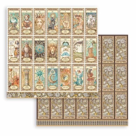 Stamperia Fortune 8x8 Inch Paper Pack (SBBS105)