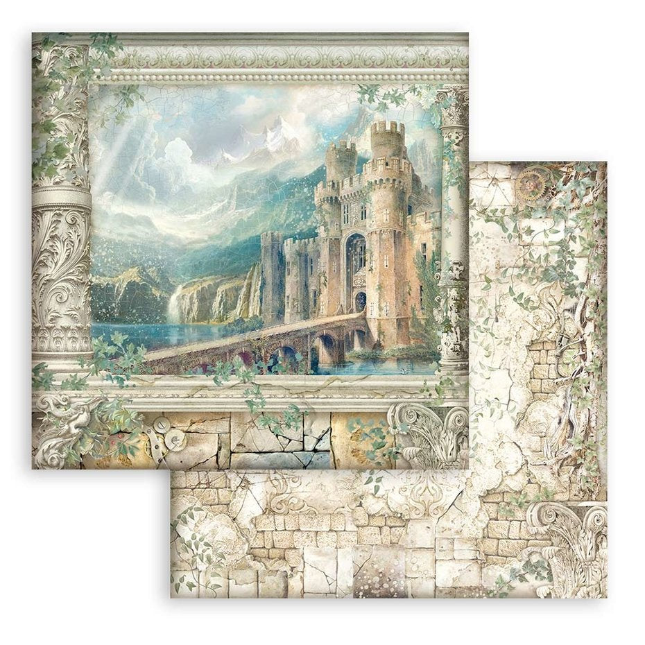 Stamperia Magic Forest 8x8 Inch Paper Pack (SBBS78)