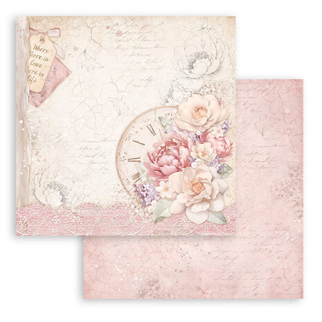 Stamperia Romance Forever 8x8 Inch Paper Pack (SBBS96)