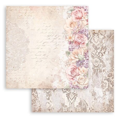 Stamperia Romance Forever 8x8 Inch Paper Pack (SBBS96)