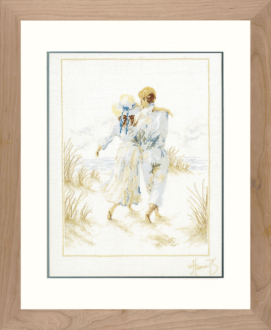 Romance - Lanarte Cross Stitch Kit PN-0007948