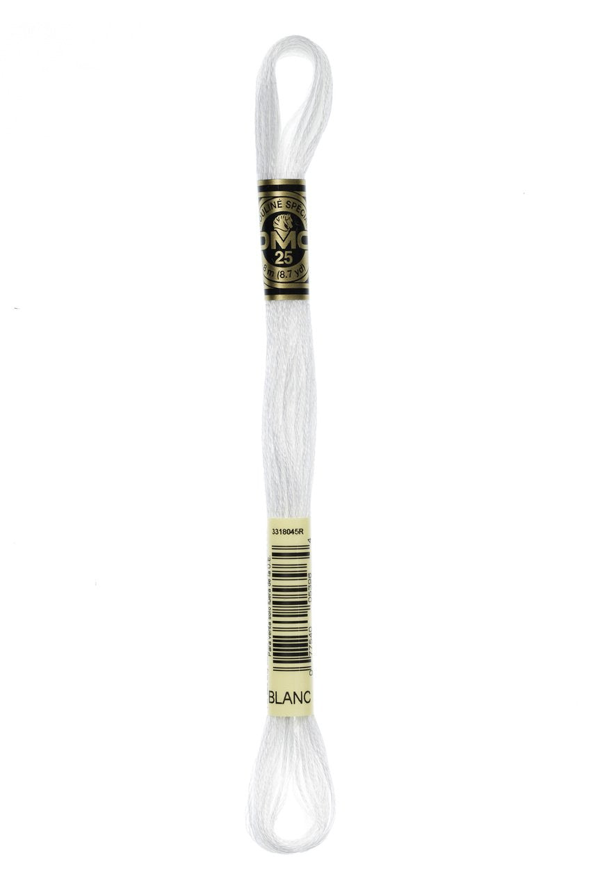 DMC Stranded Cotton Blanc