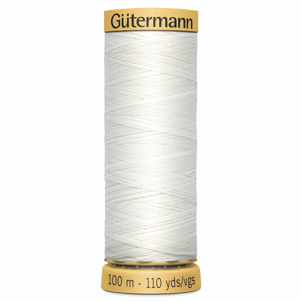 Gutermann Natural Cotton Thread 5709 White 100m