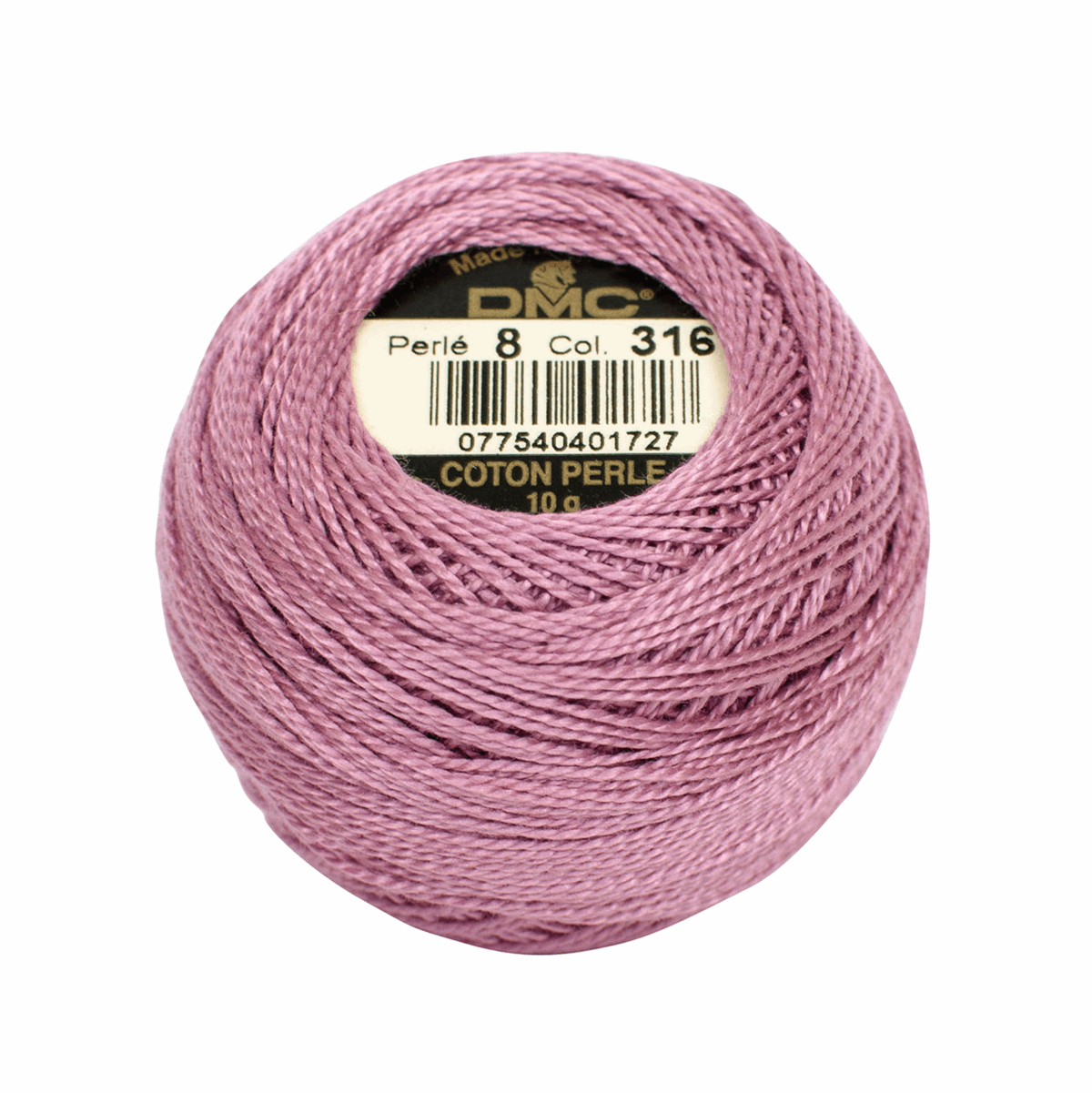 DMC Pearl Cotton Size 8 - 80m Ball - 0316