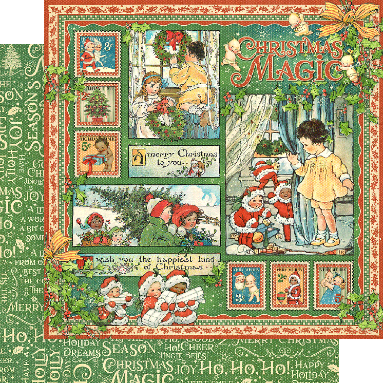 Graphic 45 Christmas Magic 12x12 Inch Collection Pack (4501735)