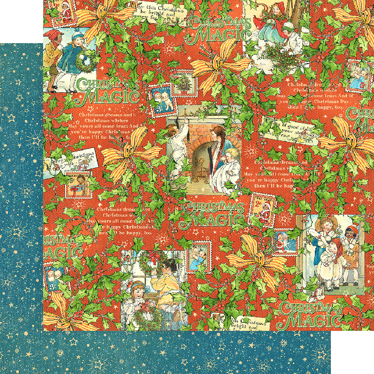 Graphic 45 Christmas Magic 12x12 Inch Collection Pack (4501735)
