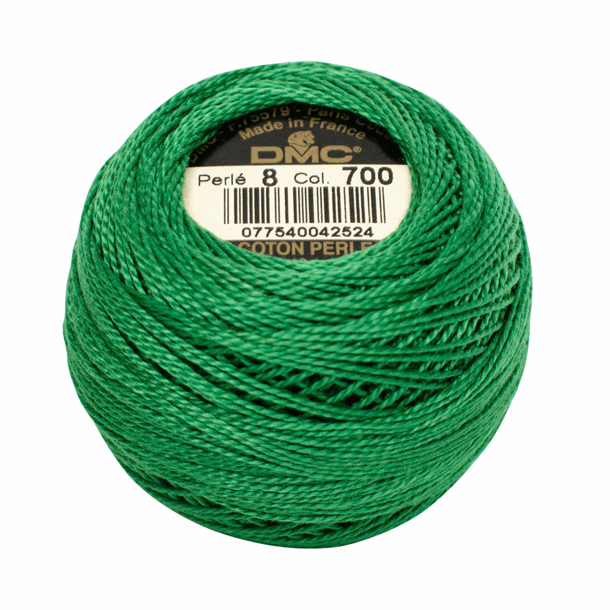 DMC Pearl Cotton Size 8 - 80m Ball - 0700