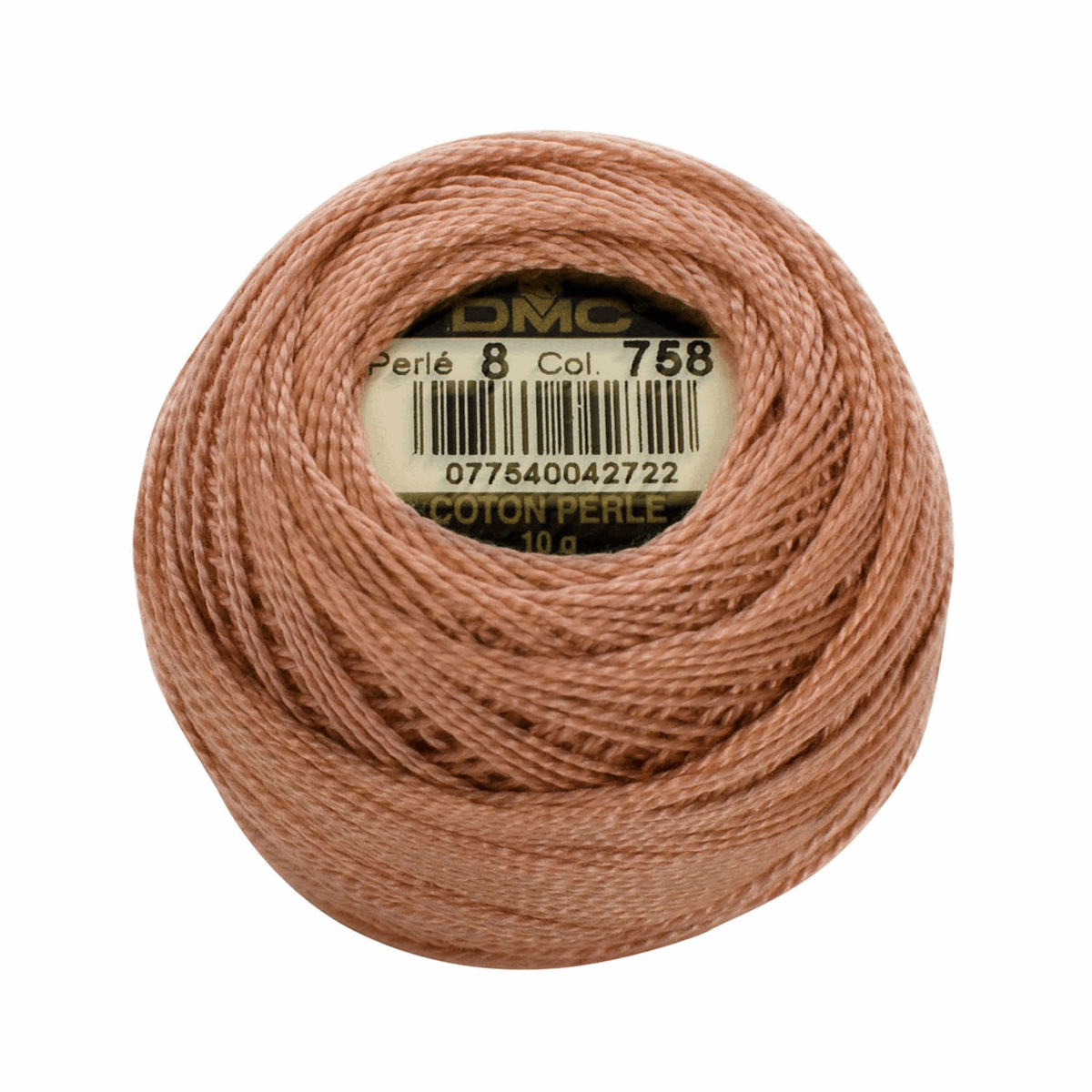 DMC Pearl Cotton Size 8 - 80m Ball - 0758
